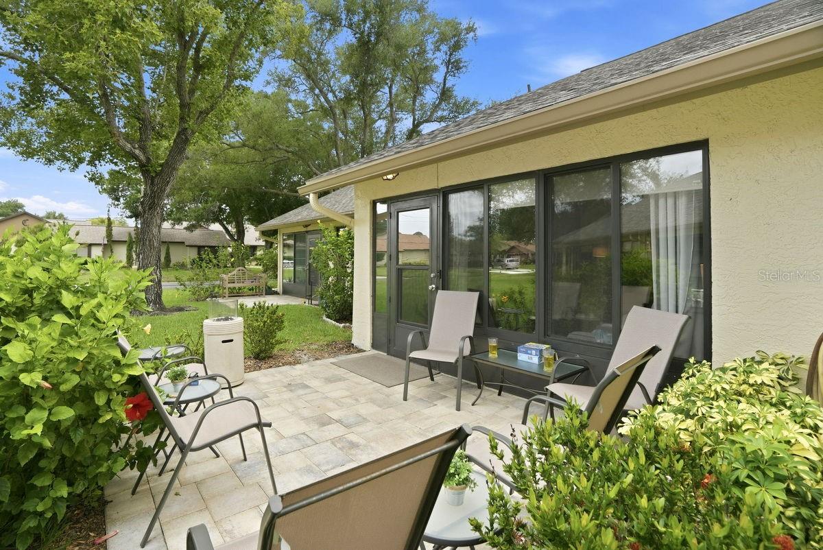 Rear Patio