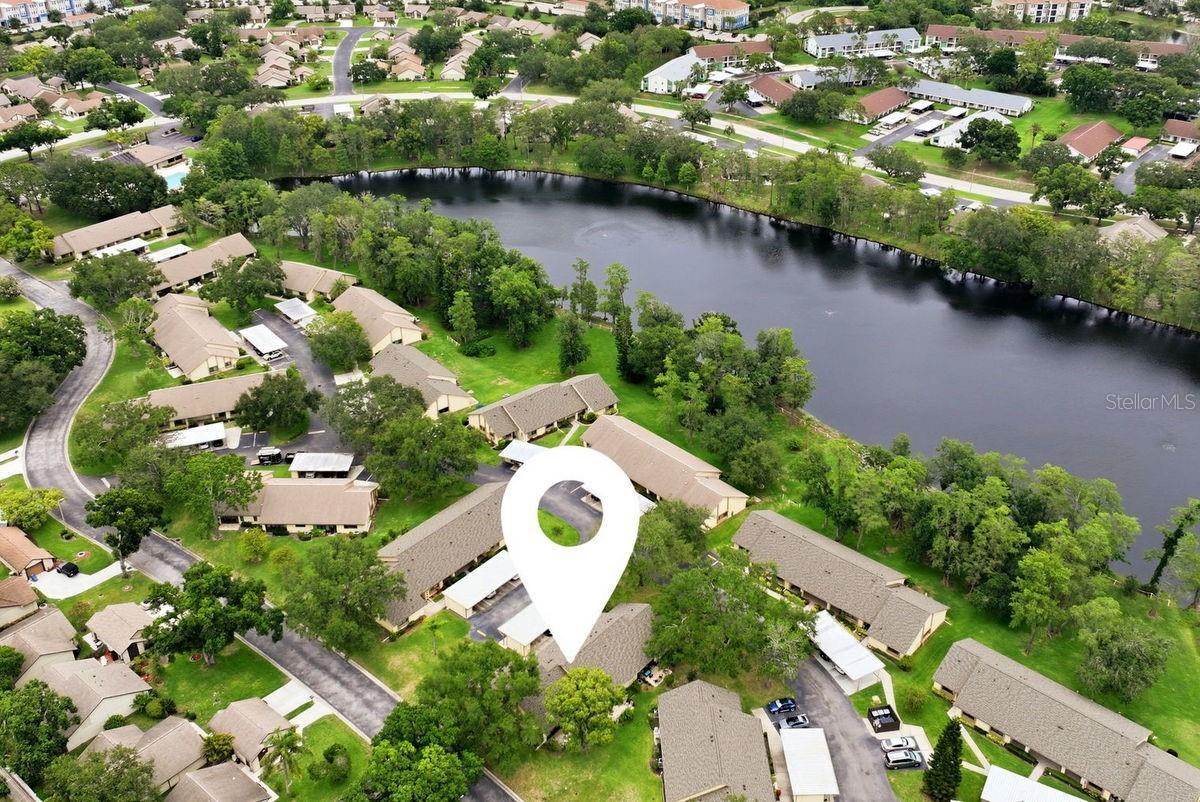 Overhead Lake View
