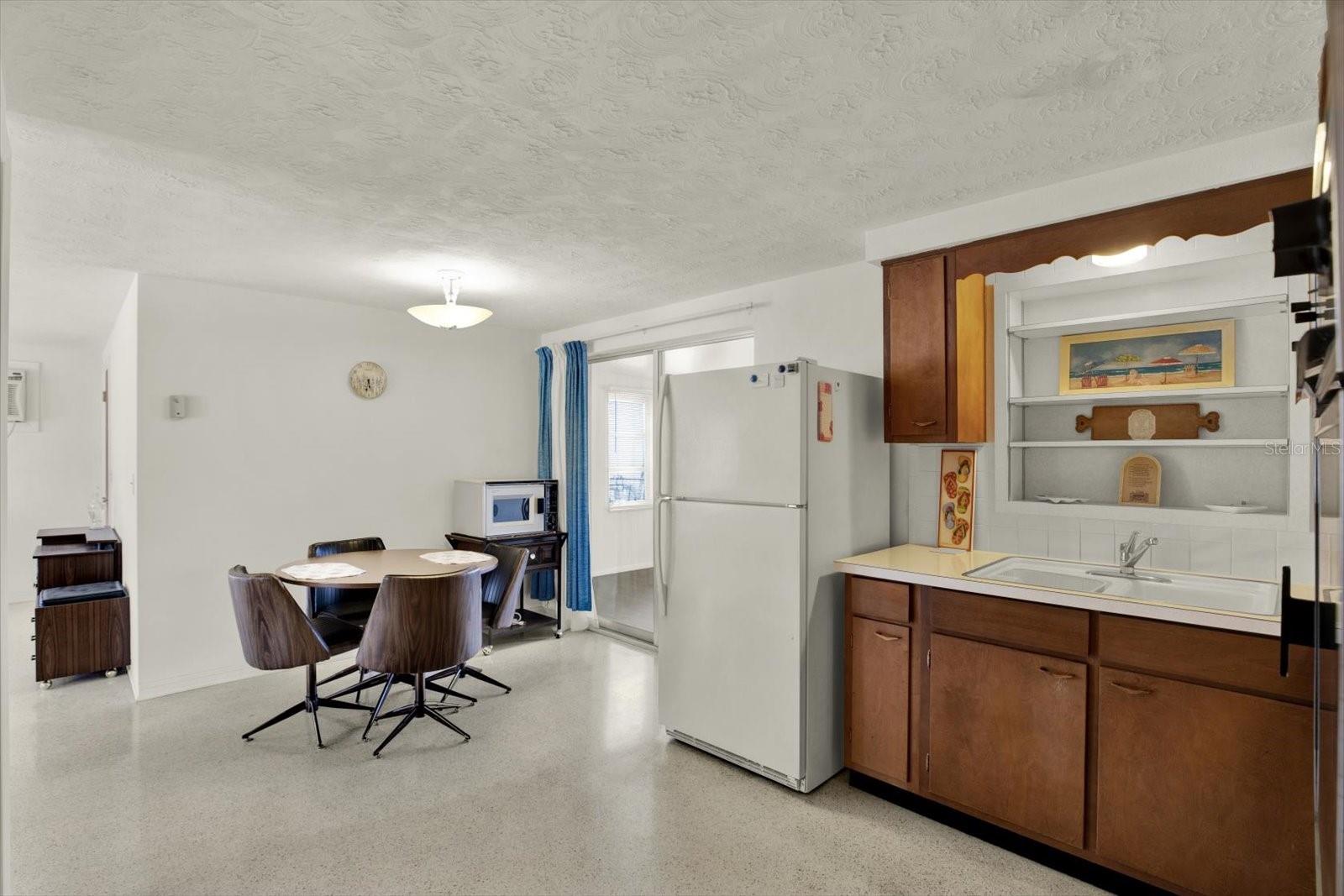 Kitchen towards breakfast nook