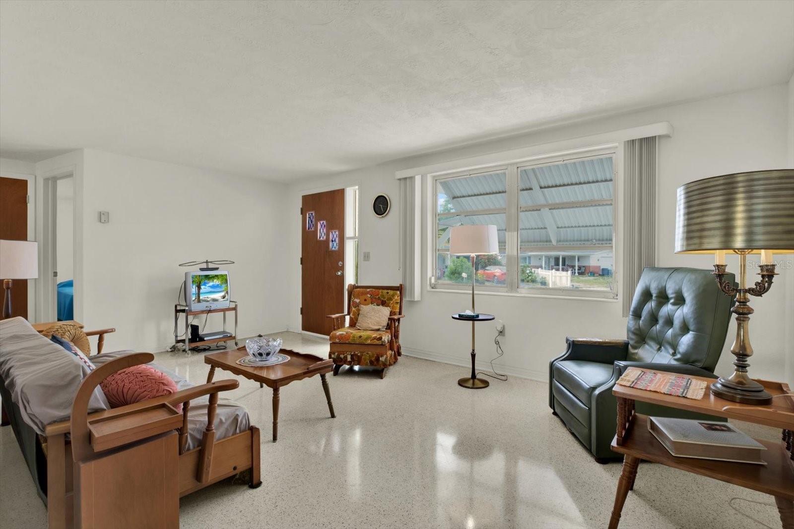 Living room front door