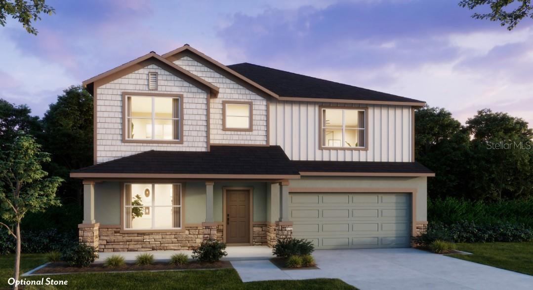 Artist Rendering at Dusk