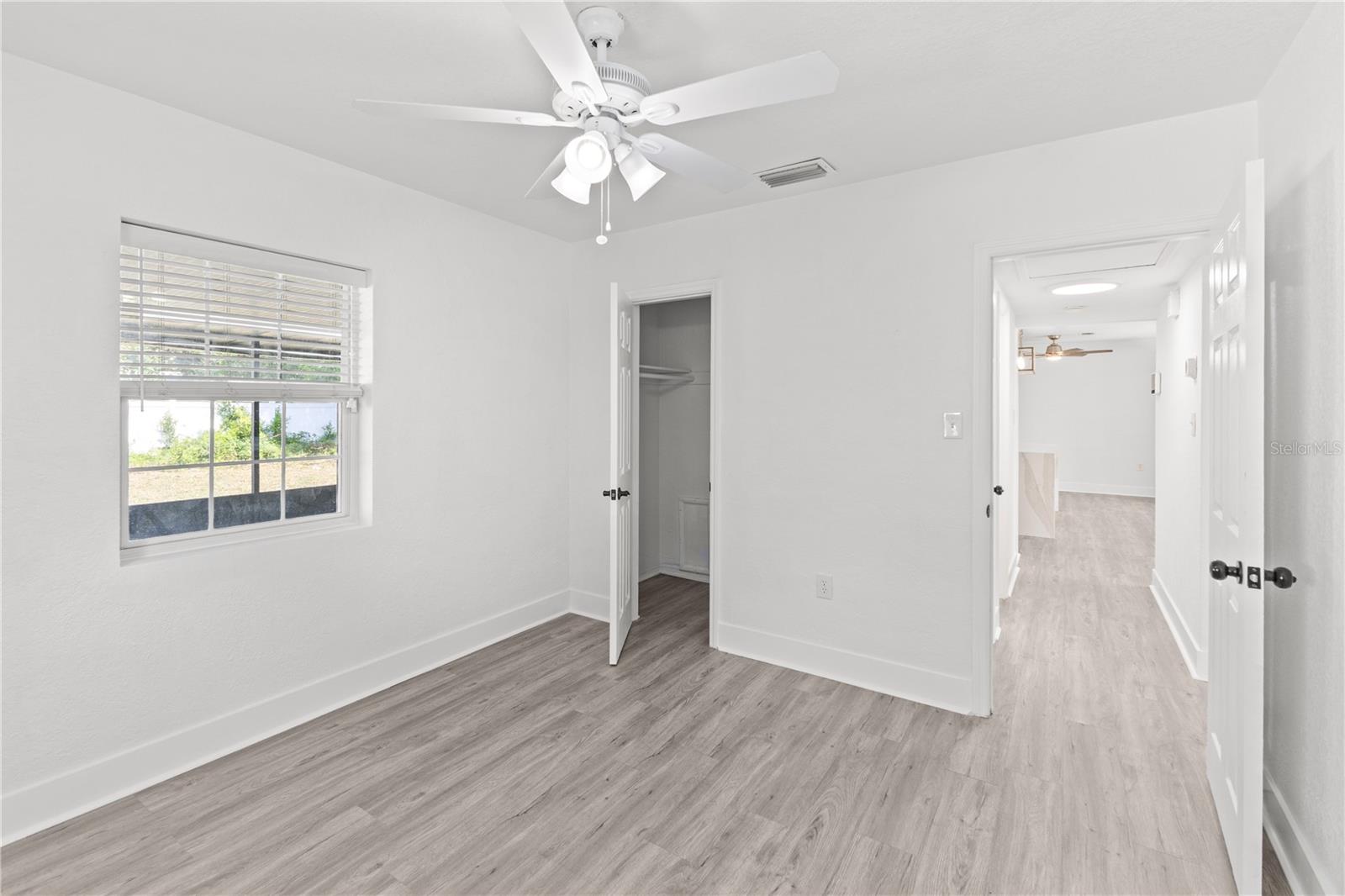Closet in Second Bedroom