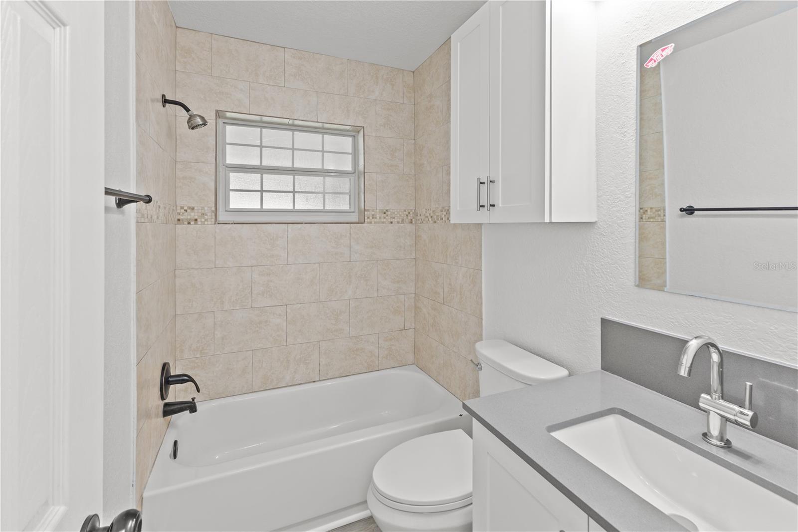 Second Bathroom  with Shower and Tub