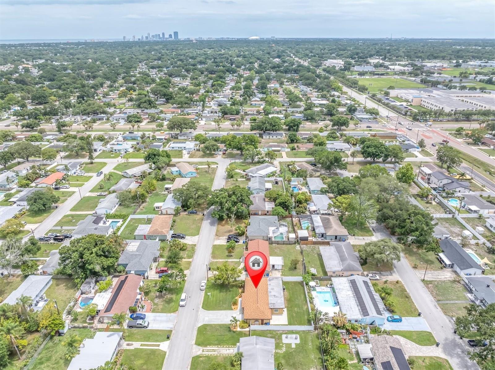 You're tucked in a neighborhood setting while staying close to all that St. Pete has to offer.