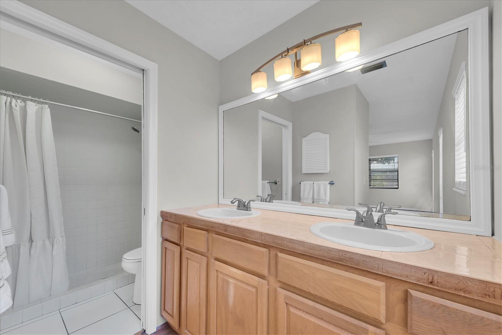 Primary Bathroom Double Vanity