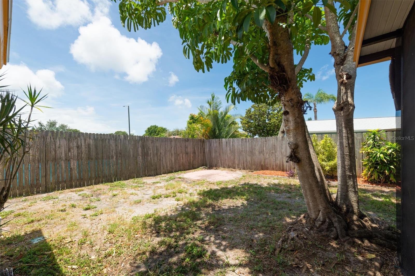 Fenced Backyard