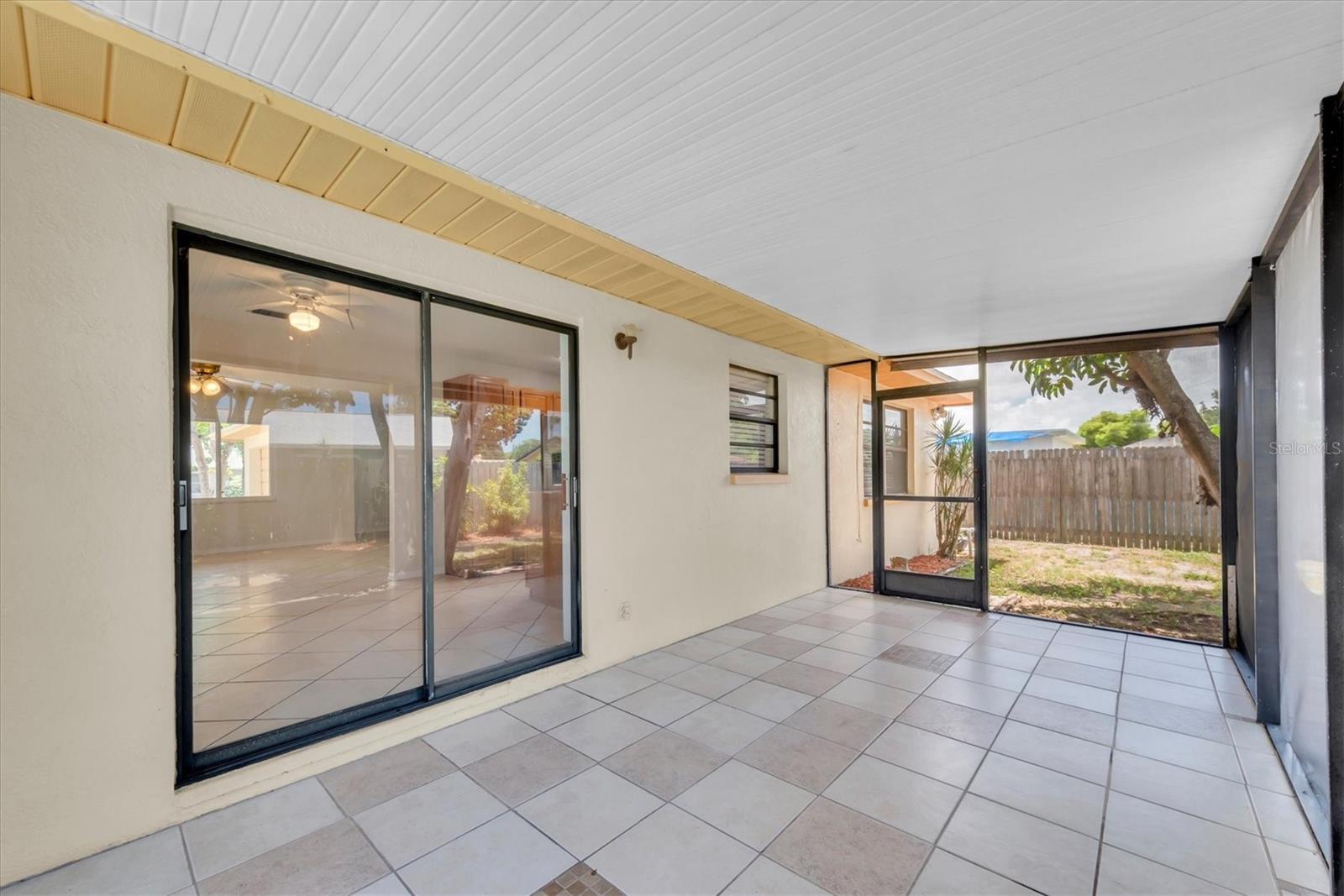 Screened Back Porch