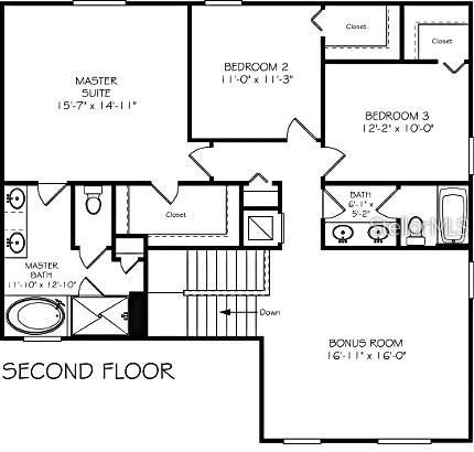 Floorplan 2nd Floor