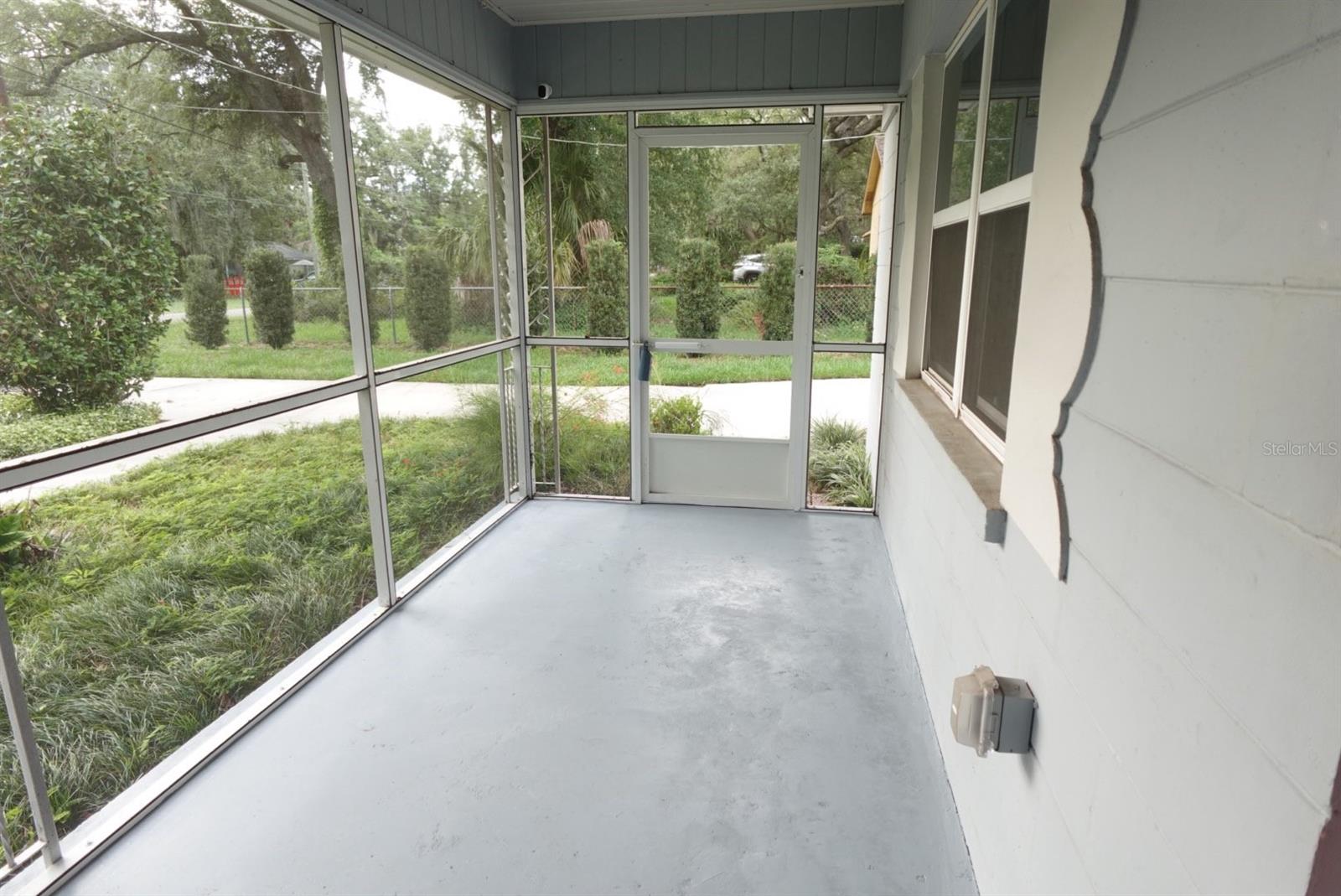 Enclosed Porch
