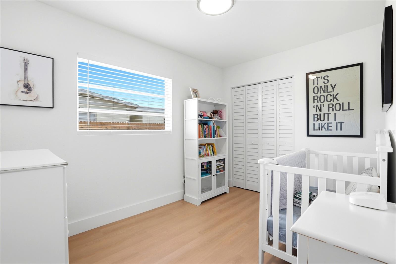 Bedroom 3 with natural light