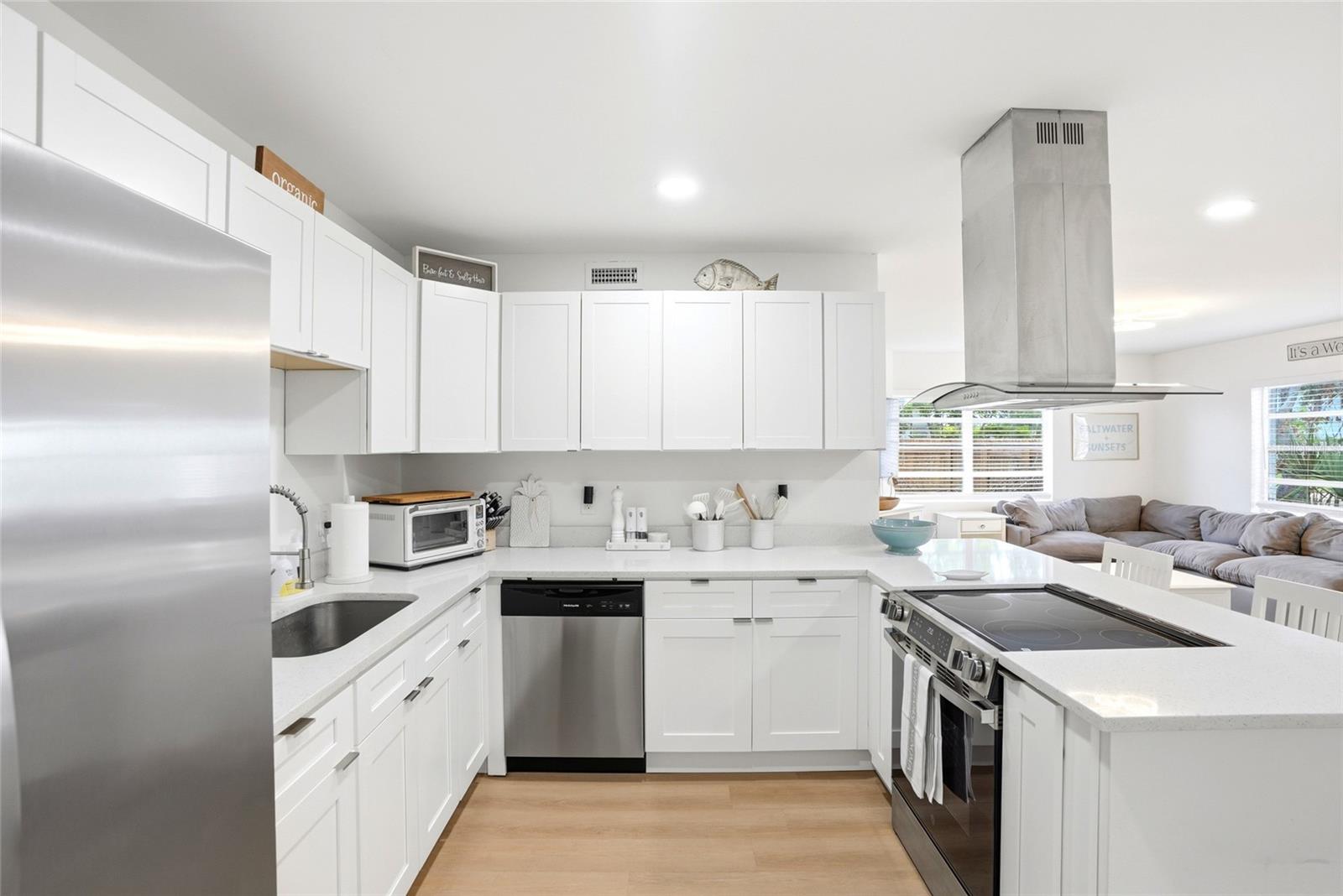 Stainless steel appliances