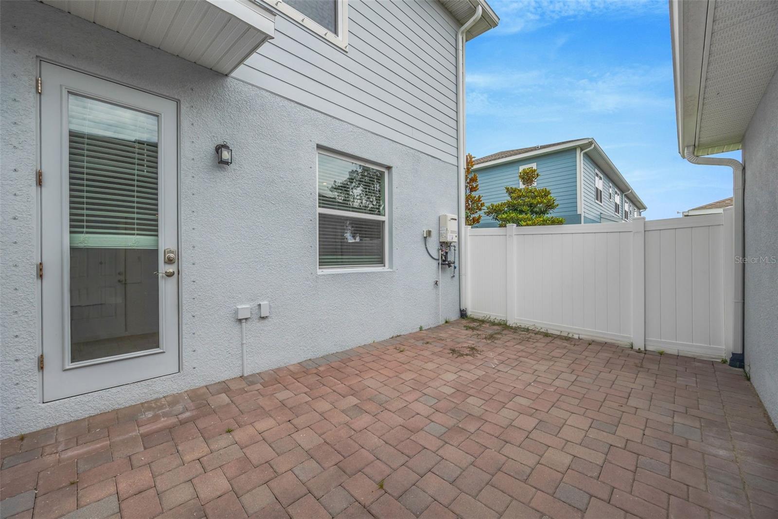 Outdoor courtyard
