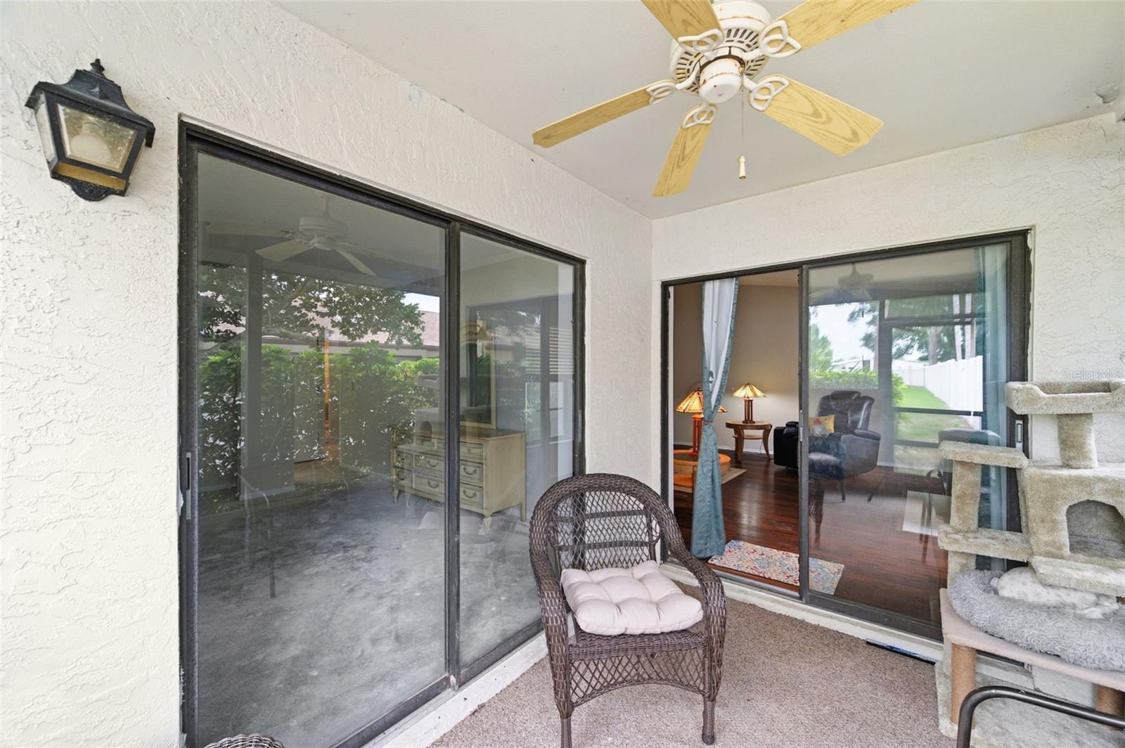 Screened porch