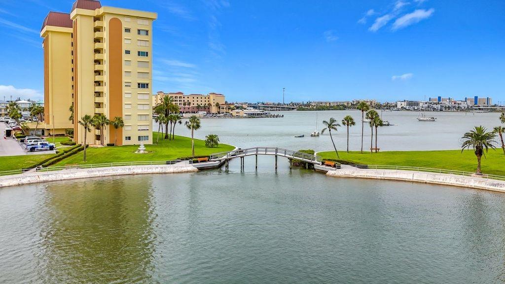 Stunning waterfront panorama showcasing the Bayou's calm waters and lush green surroundings