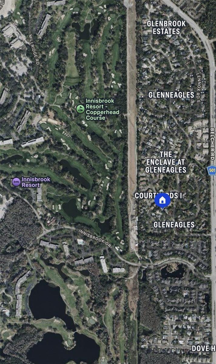 located behind famous Innisbrook Copperhead course