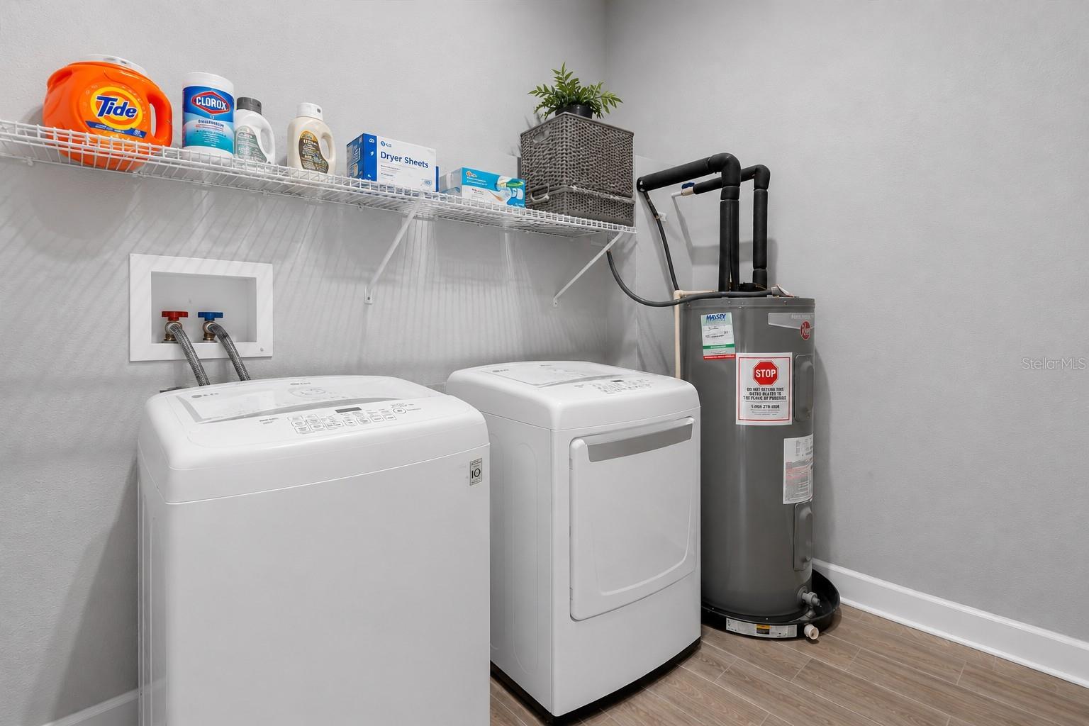 Indoor Laundry Room