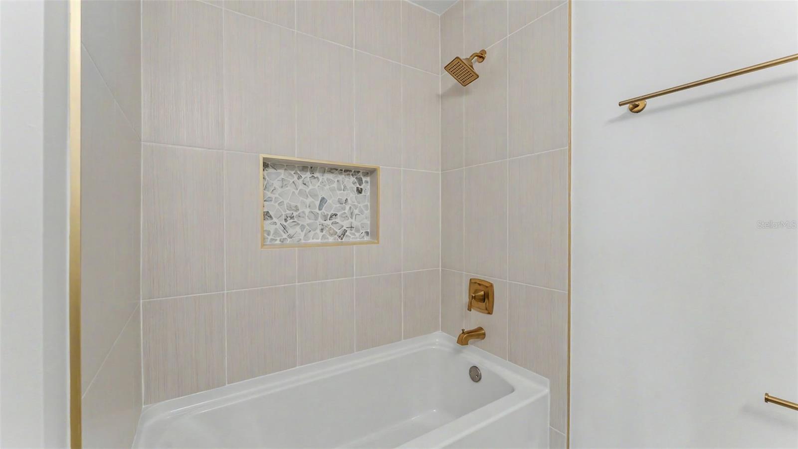 Tub/ Shower in Guest Bathroom