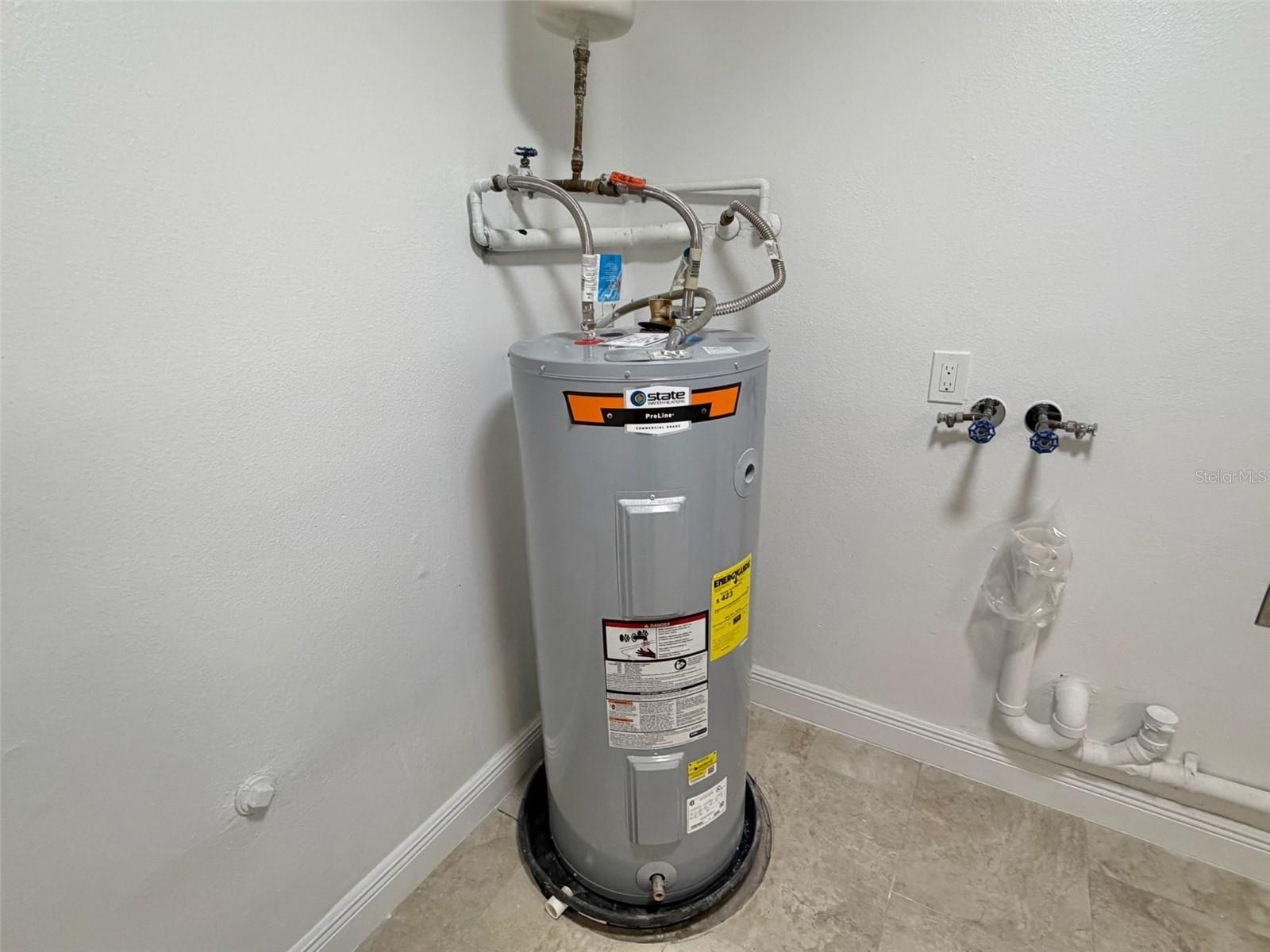 Laundry Room w/ water heater