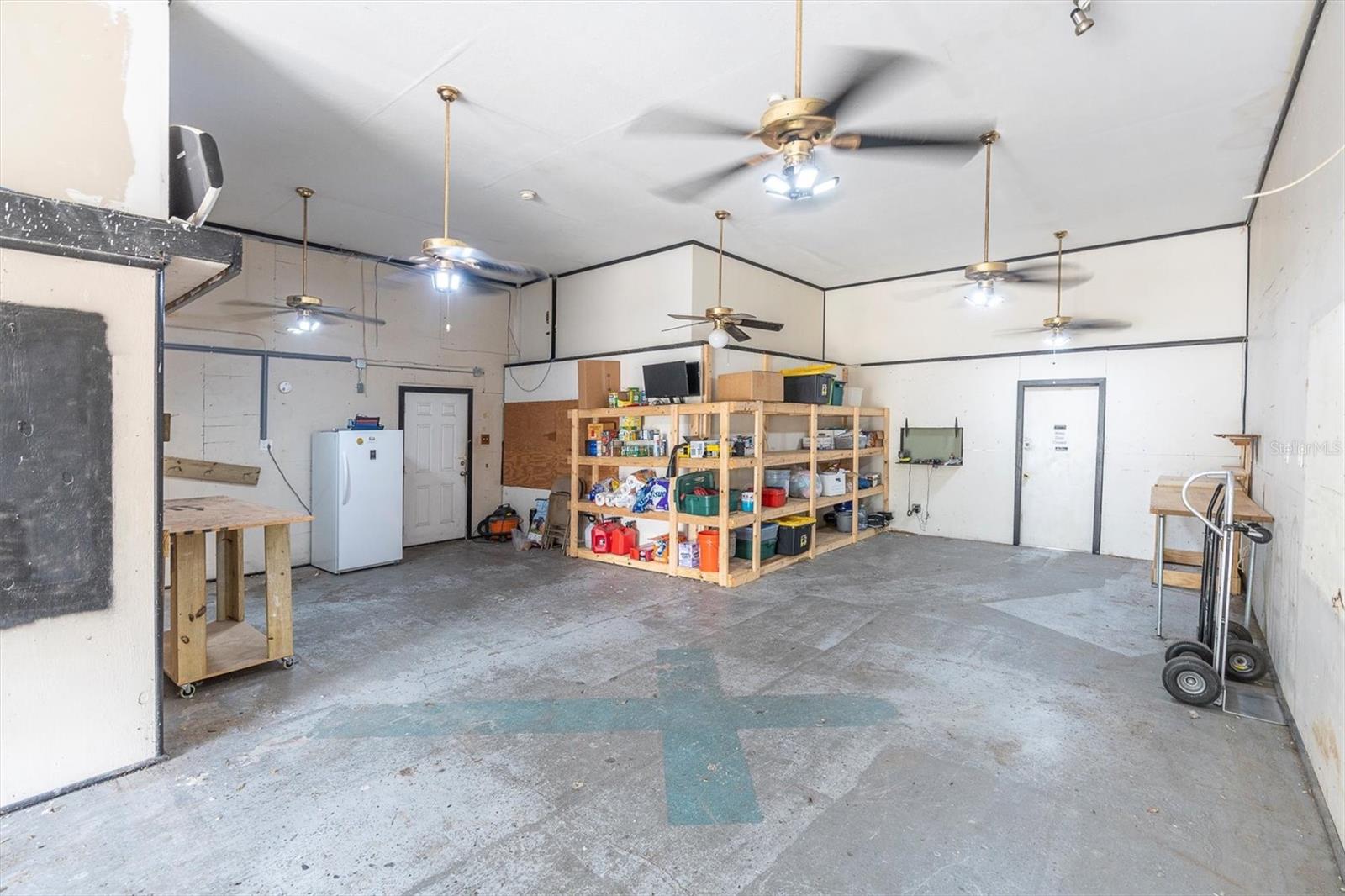 Level 1 - Garages &  Workshop & Storage