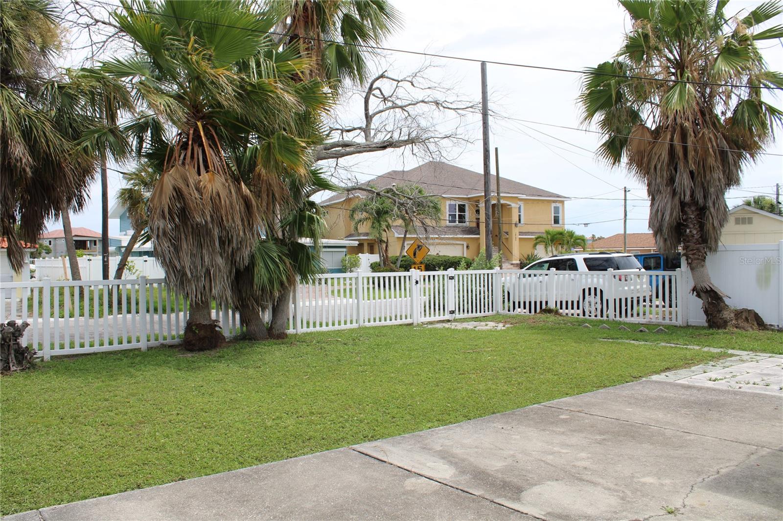 Big backyard