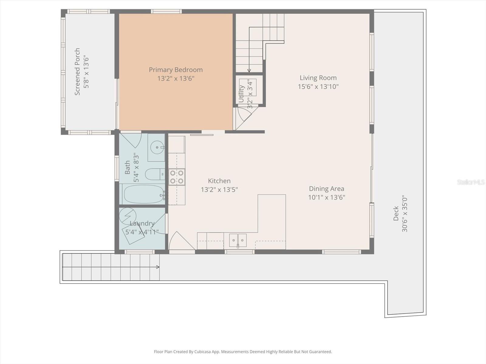 Main Level Floor Plan