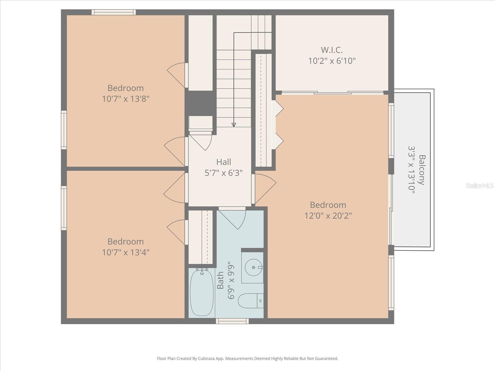Third Level Floor Plan