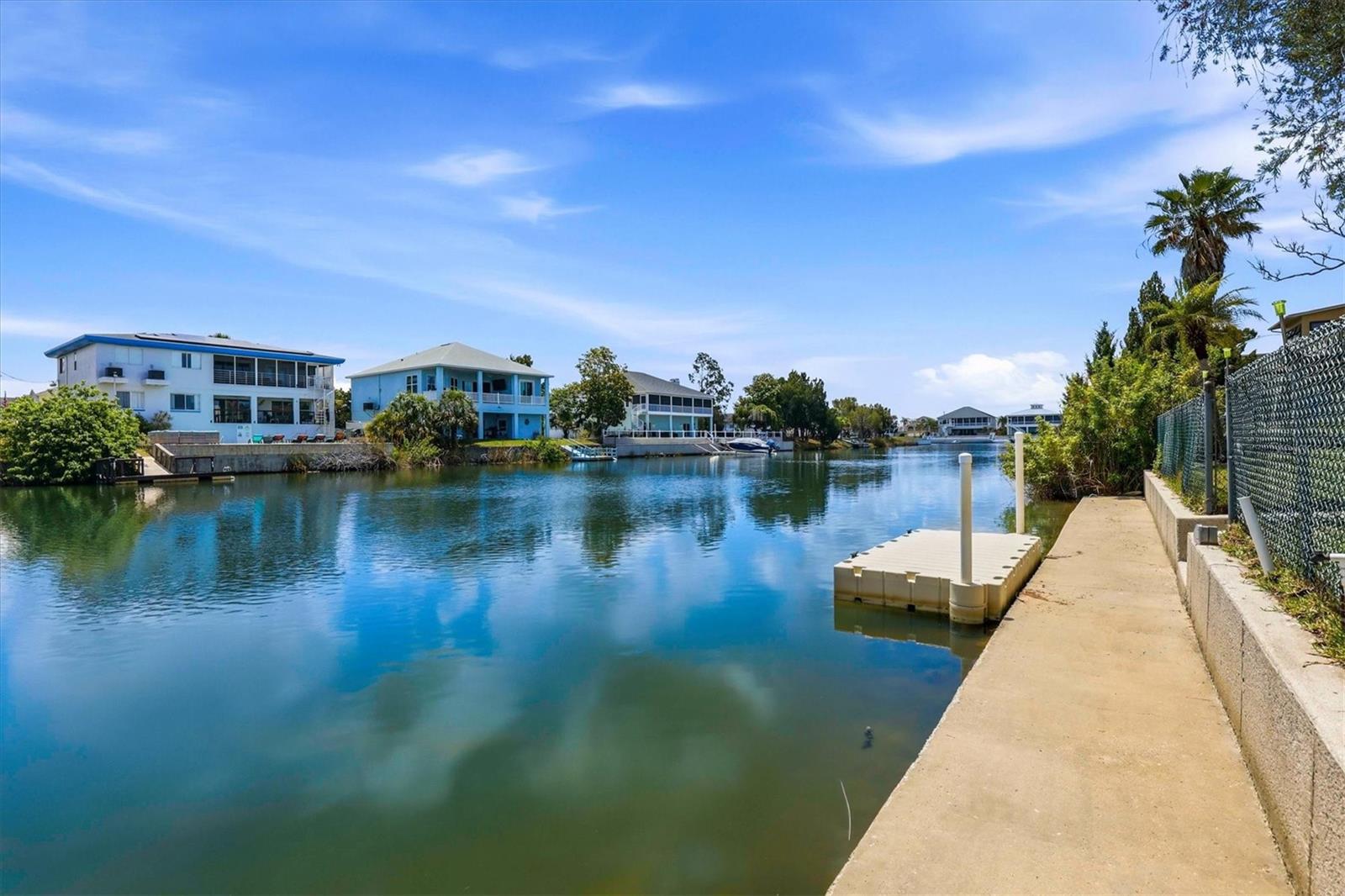 Seawall / Kneewall and Boat Dock