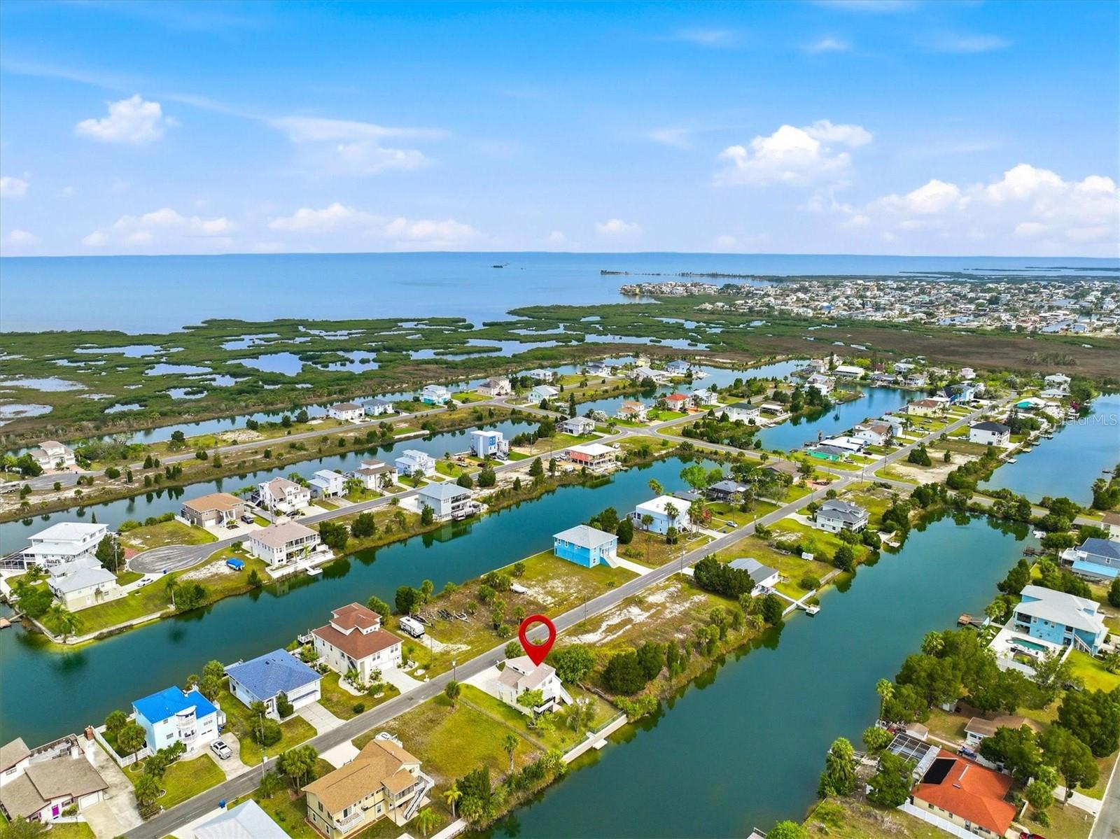 North Western Aerial View of Gulf
