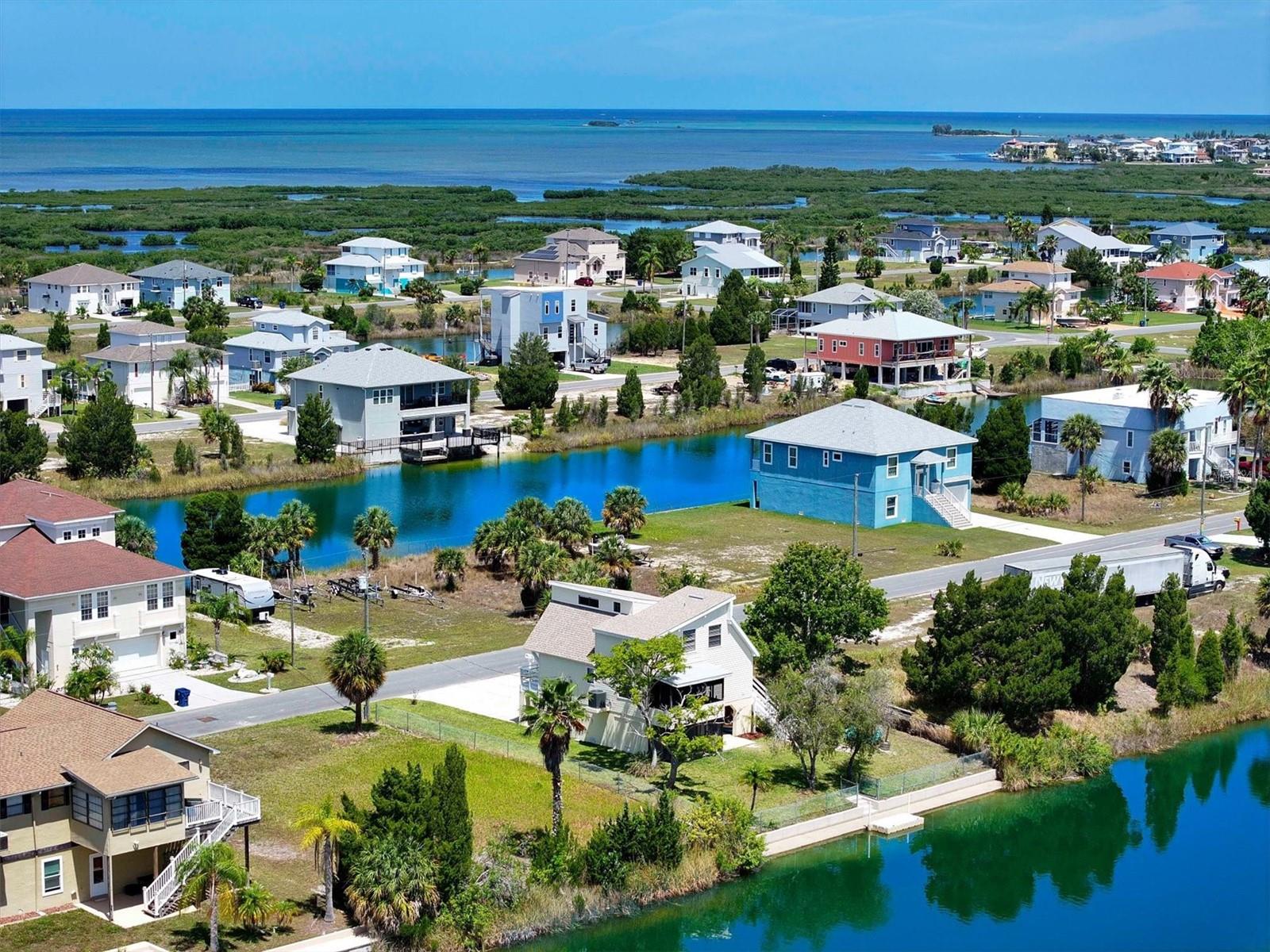 Aerial Neighborhood
