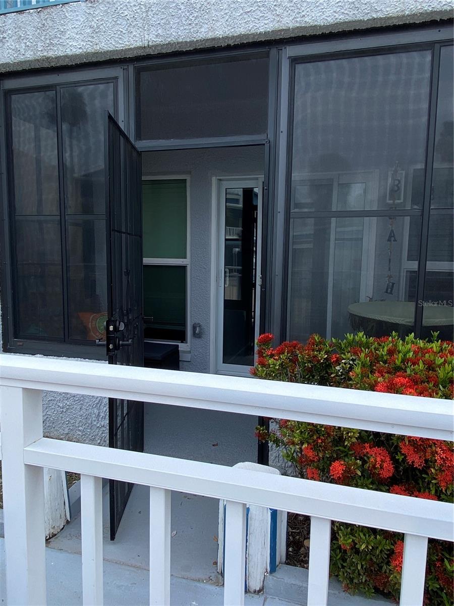 Front of Condo-Patio