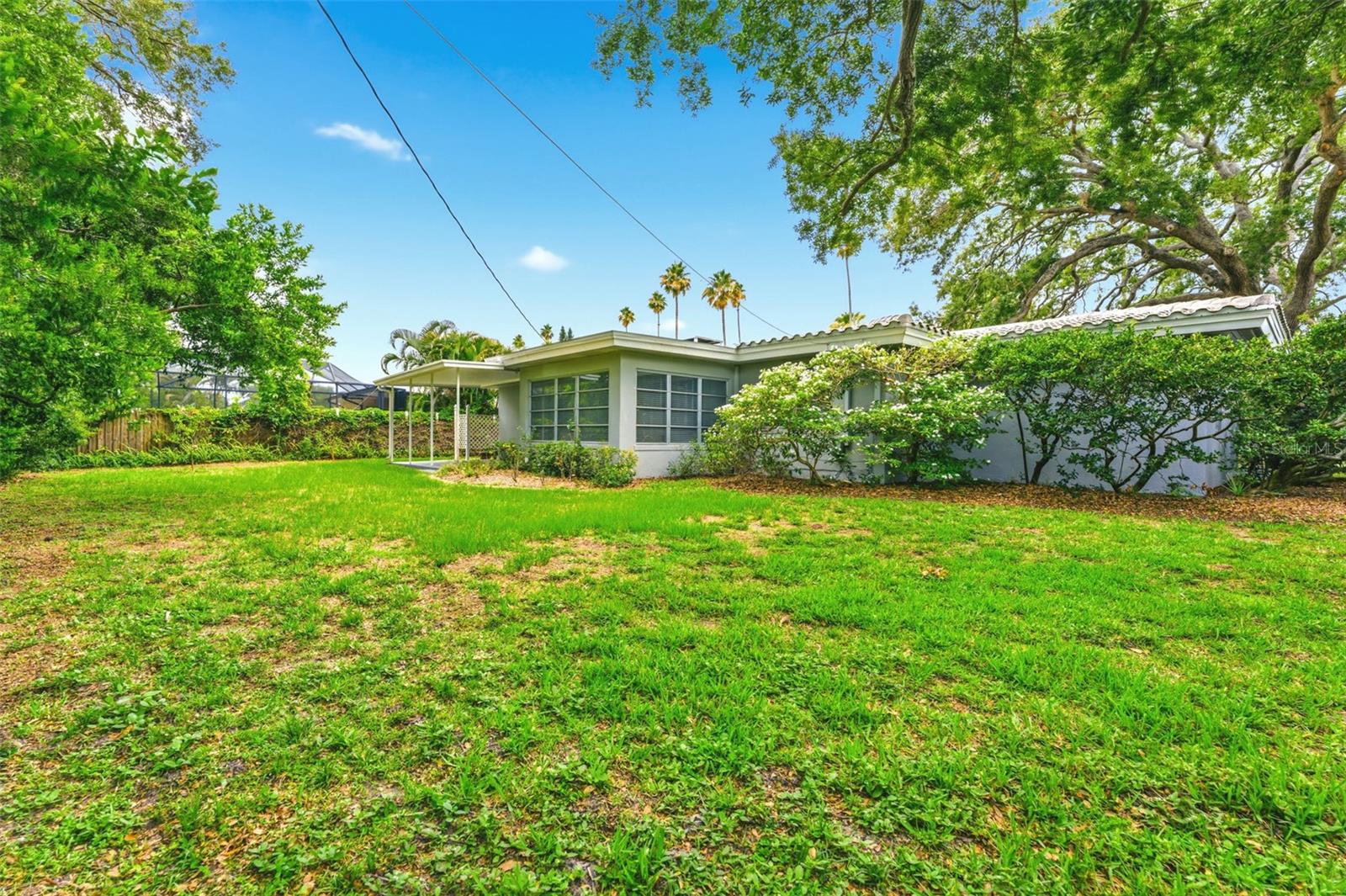 Fully Fenced Backyard