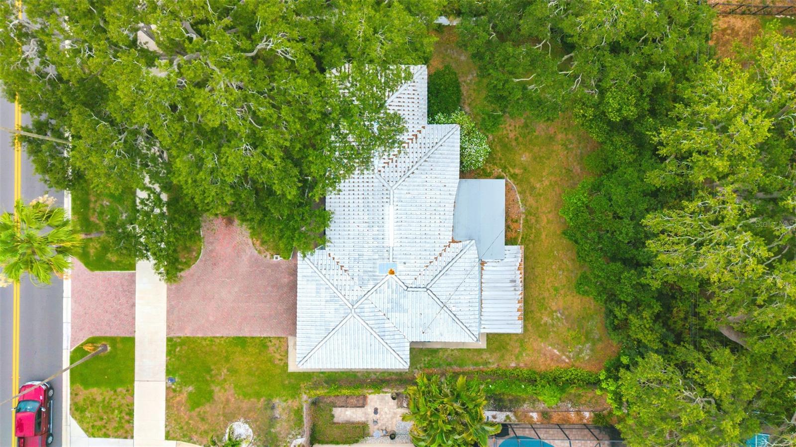 Bird's Eye View of Property