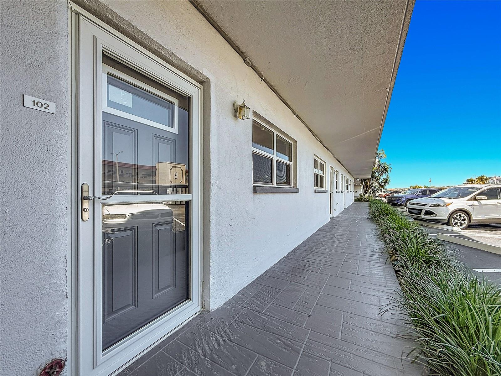 New impact front door