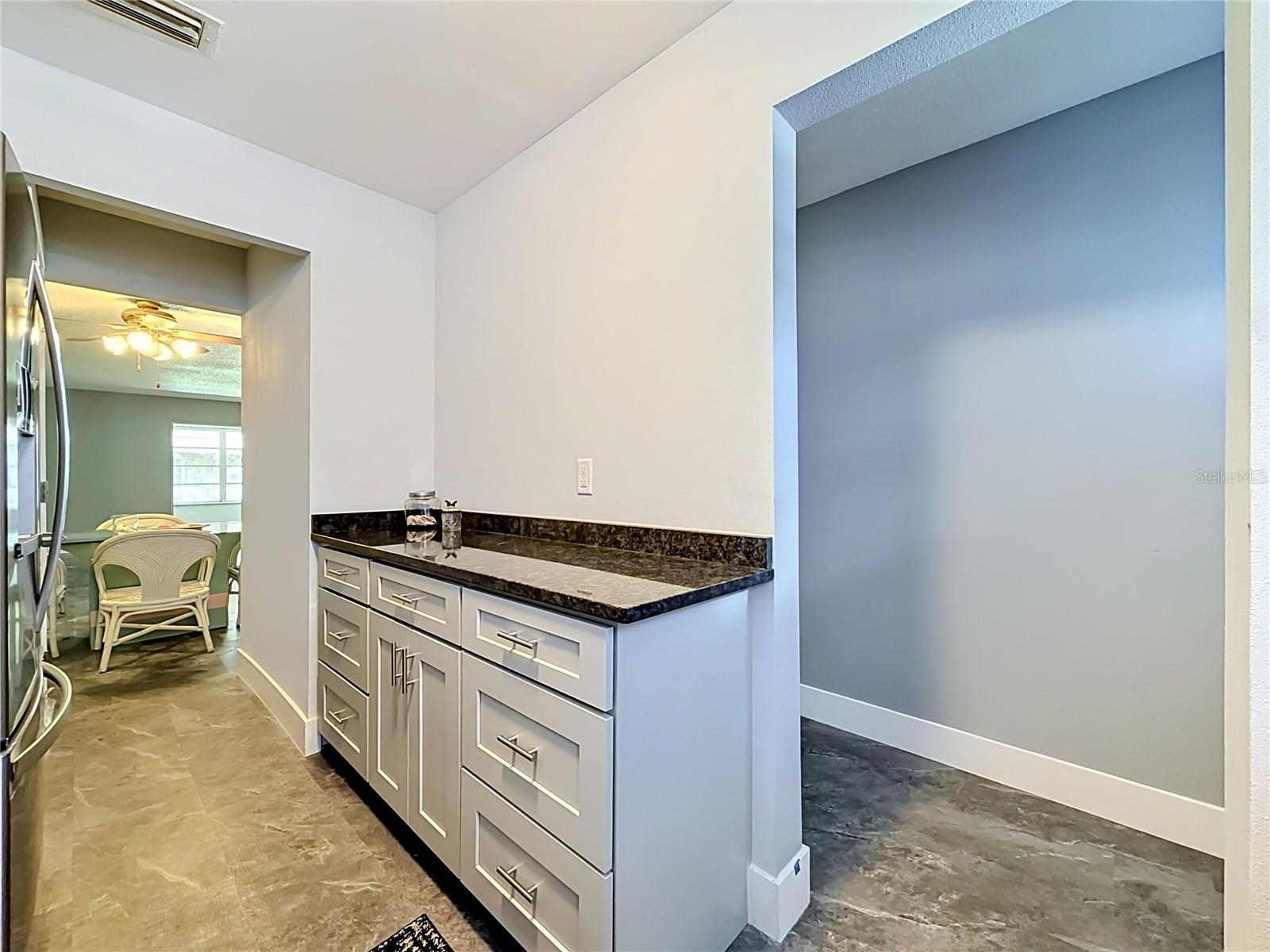 Extra Counter space and storage