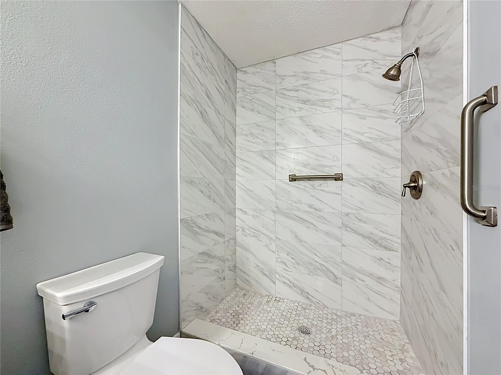 walk-in shower