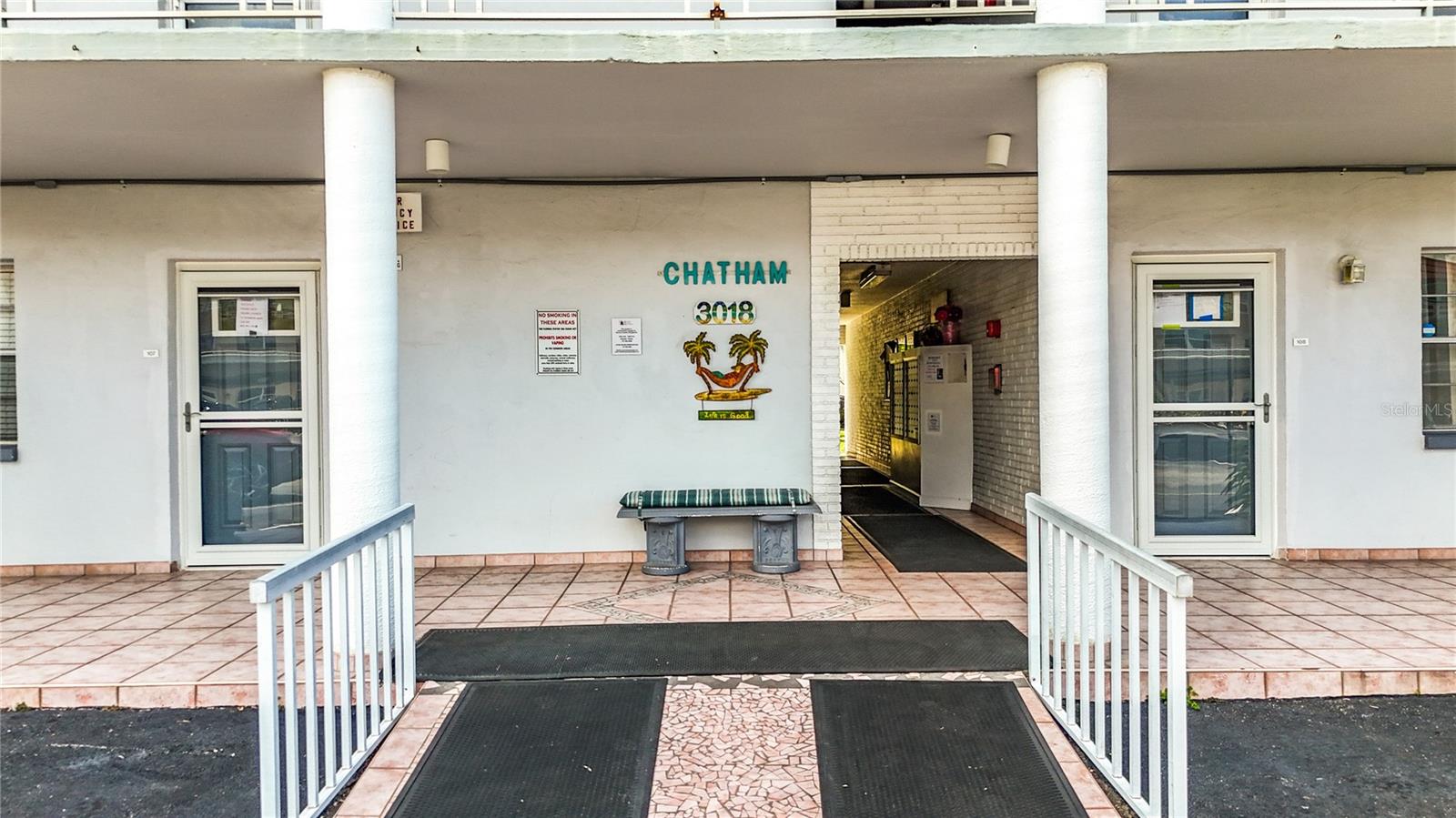 Front of building/lobby area