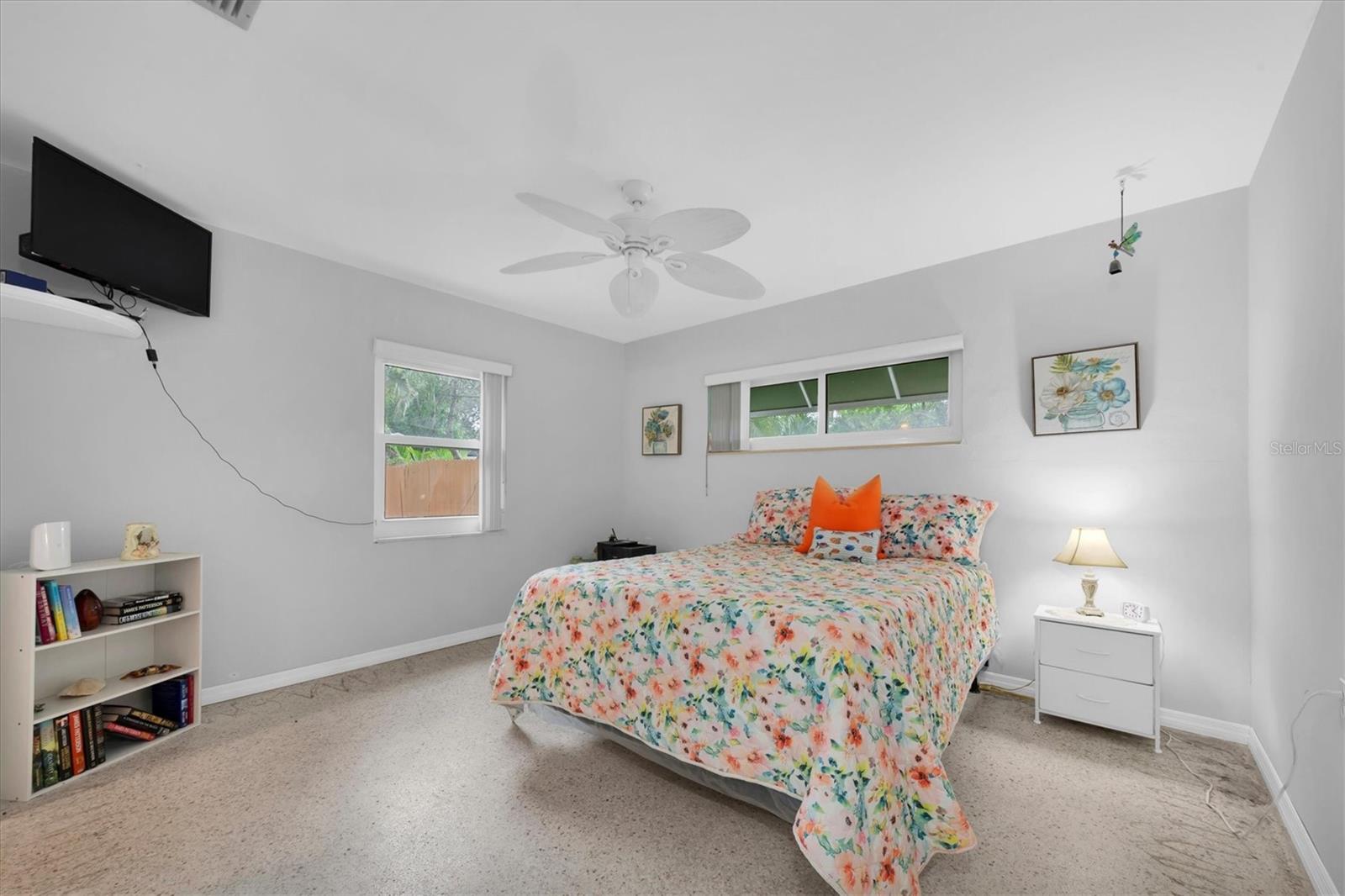 Primary with half bath and walk in closet