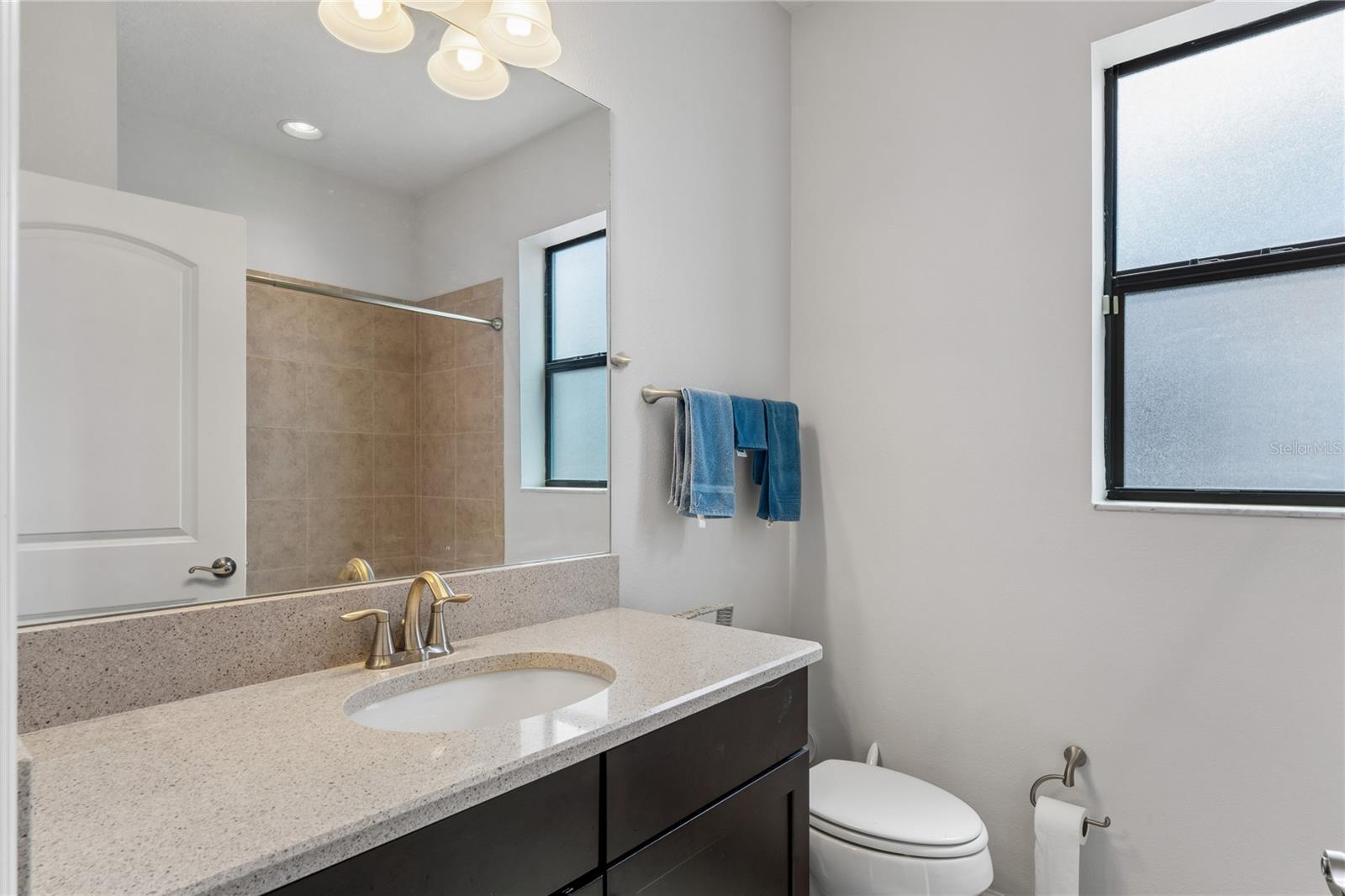 Guest bedroom's ensuite bath
