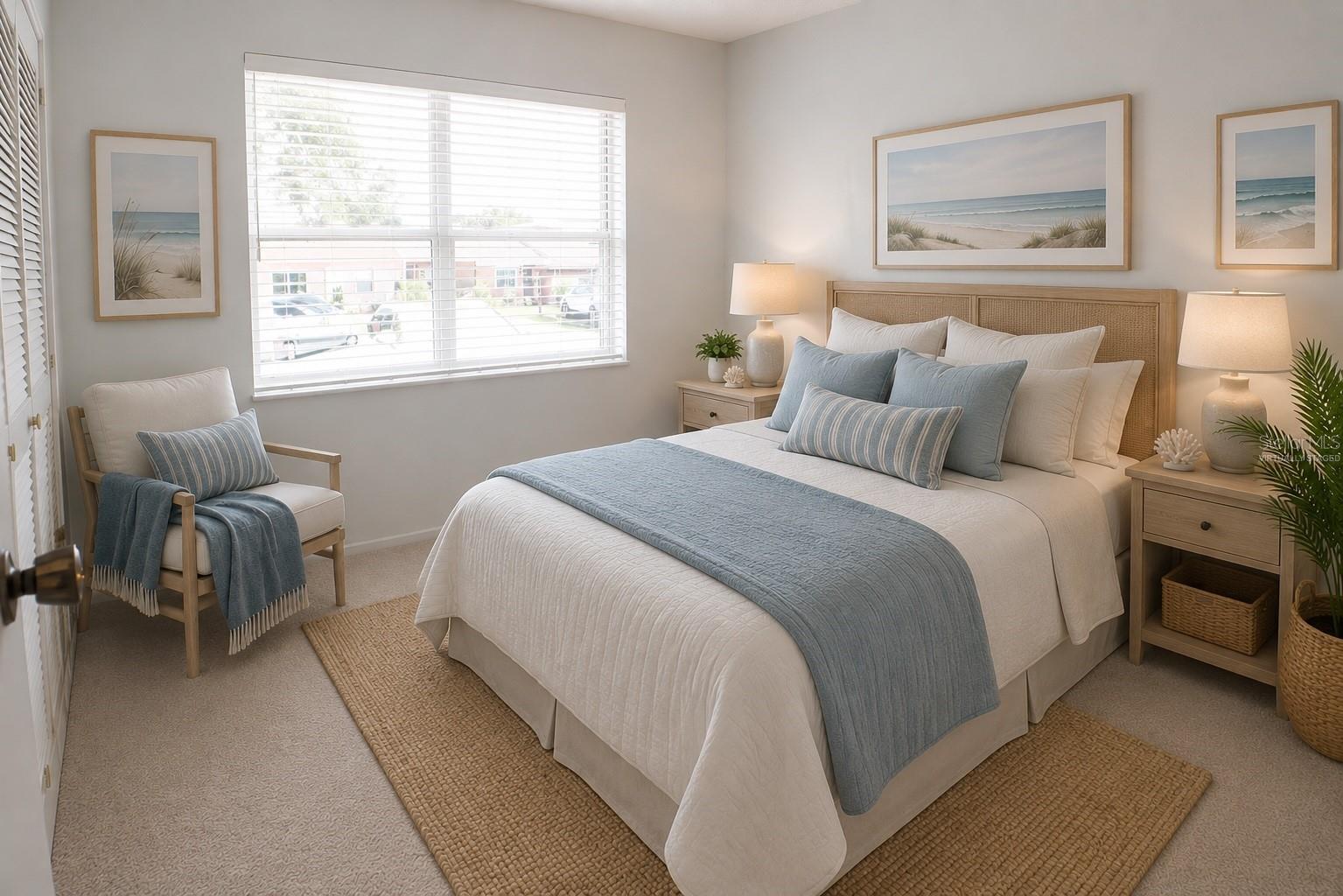 Guest RoomVirtually Staged