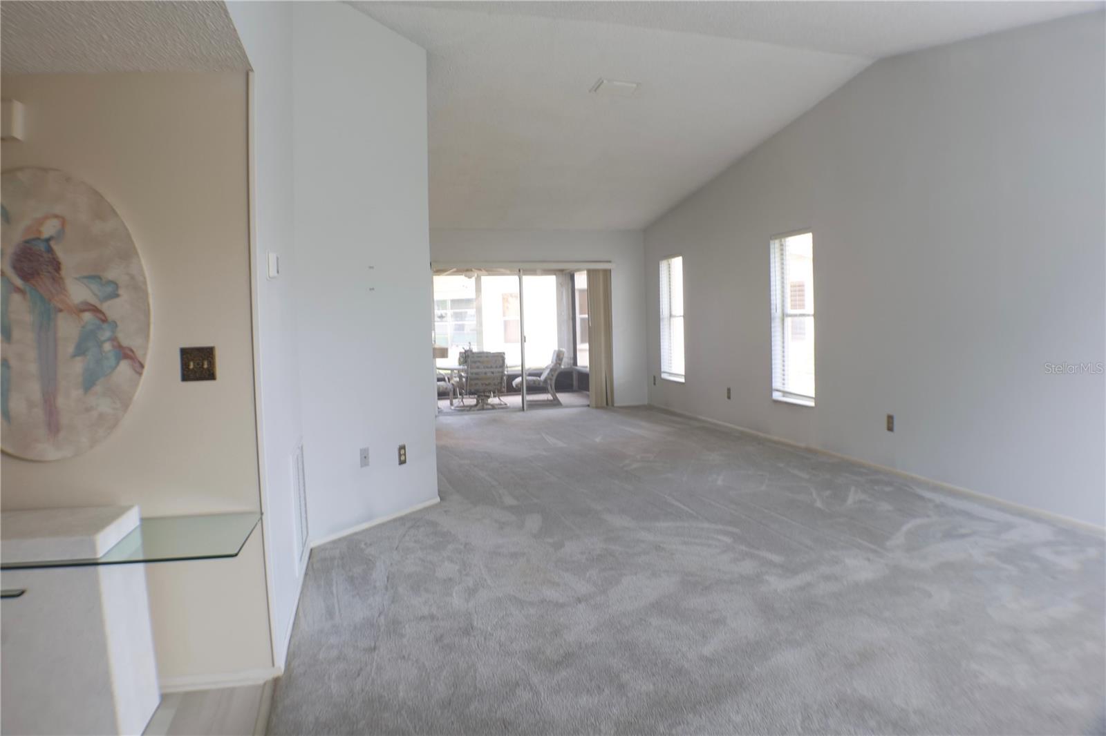 Open Living and Dining Room