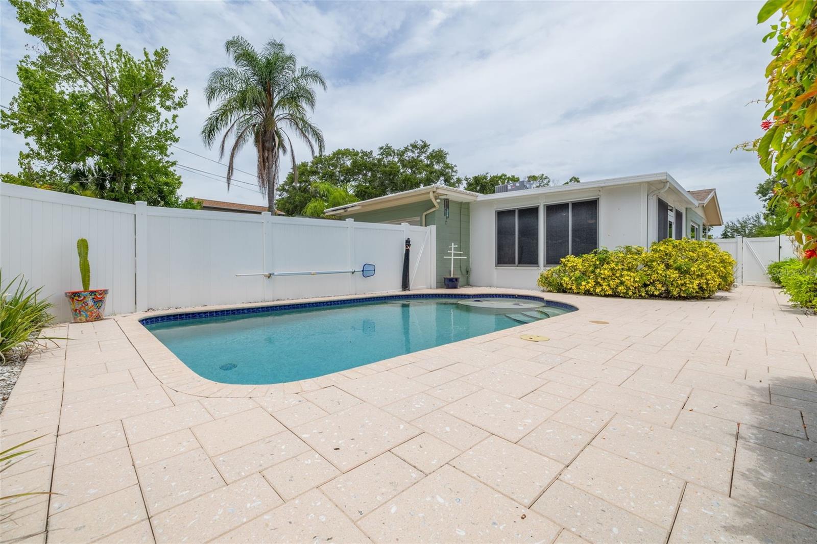 Paver patio