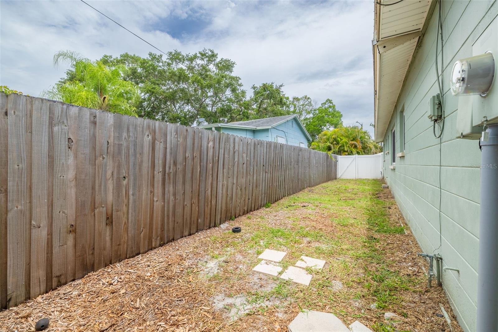 Dog run side-yard