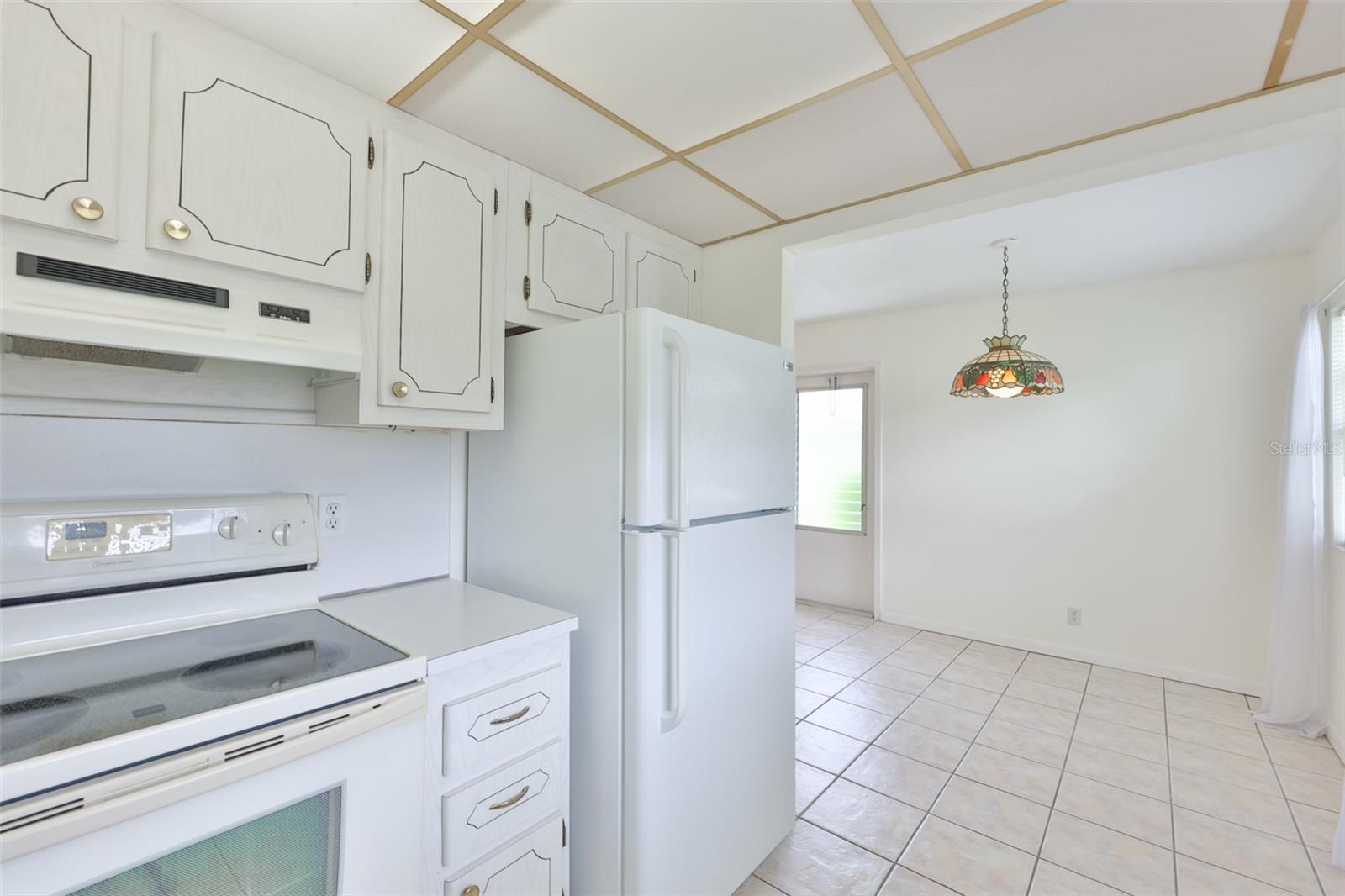 Appliances are clean and in great condition.
