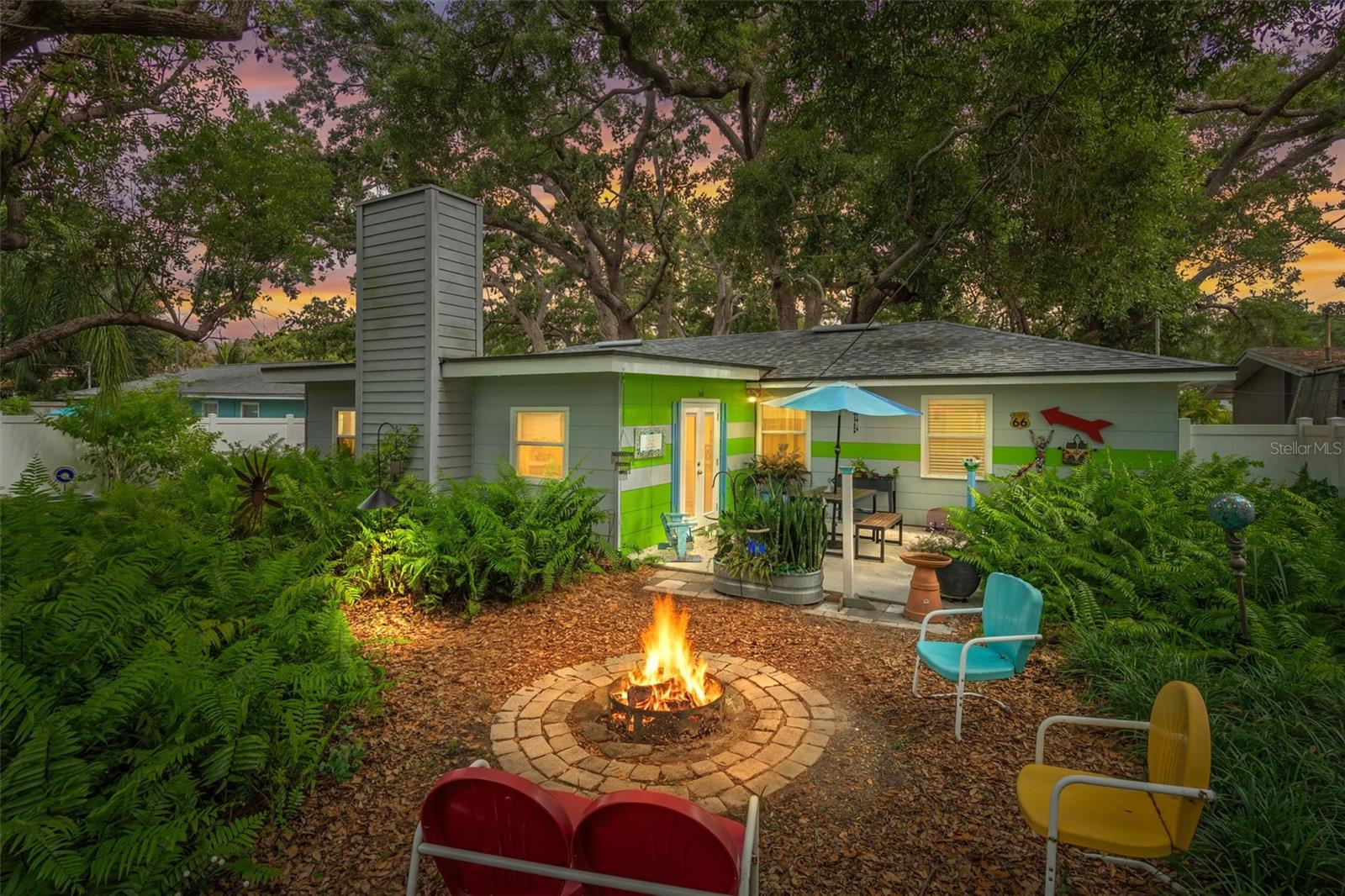 Virtually enhanced for a twilight evening around the campfire!  S'mores anyone?