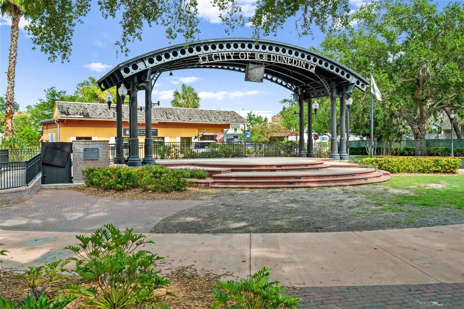 Concerts & Events occur frequently at Pioneer Park in the center of downtown.  Dunedin is home to several craft breweries that also host/sponsor events.