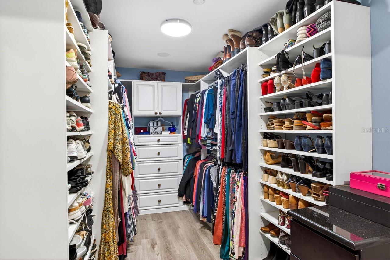 Primary Walk-in Closet