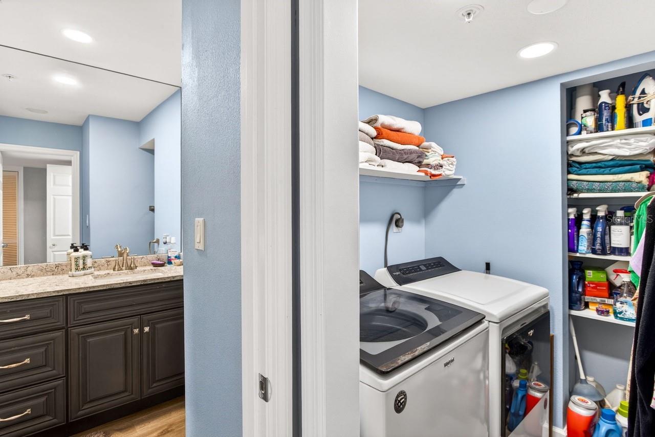 Inside Laundry Room