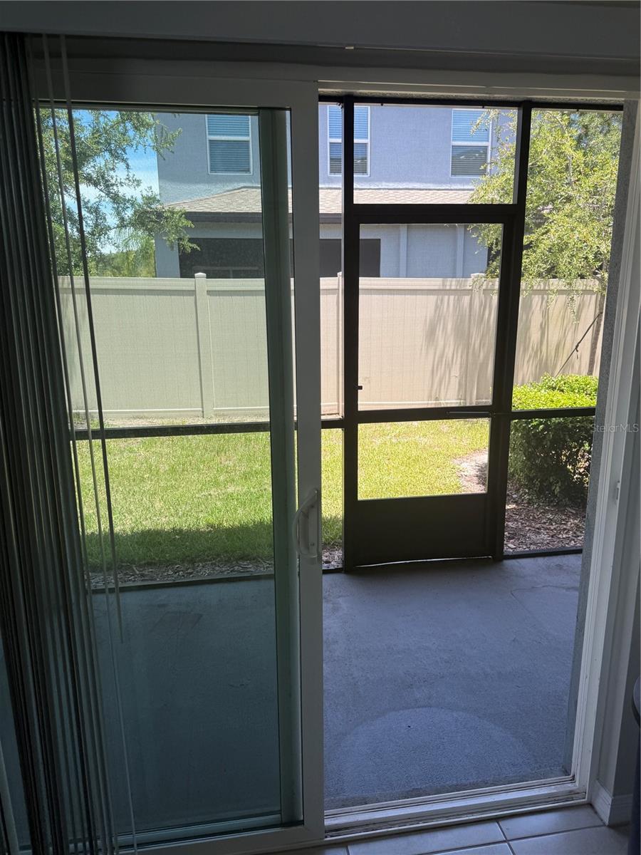 1st Floor Sliding Glass Door