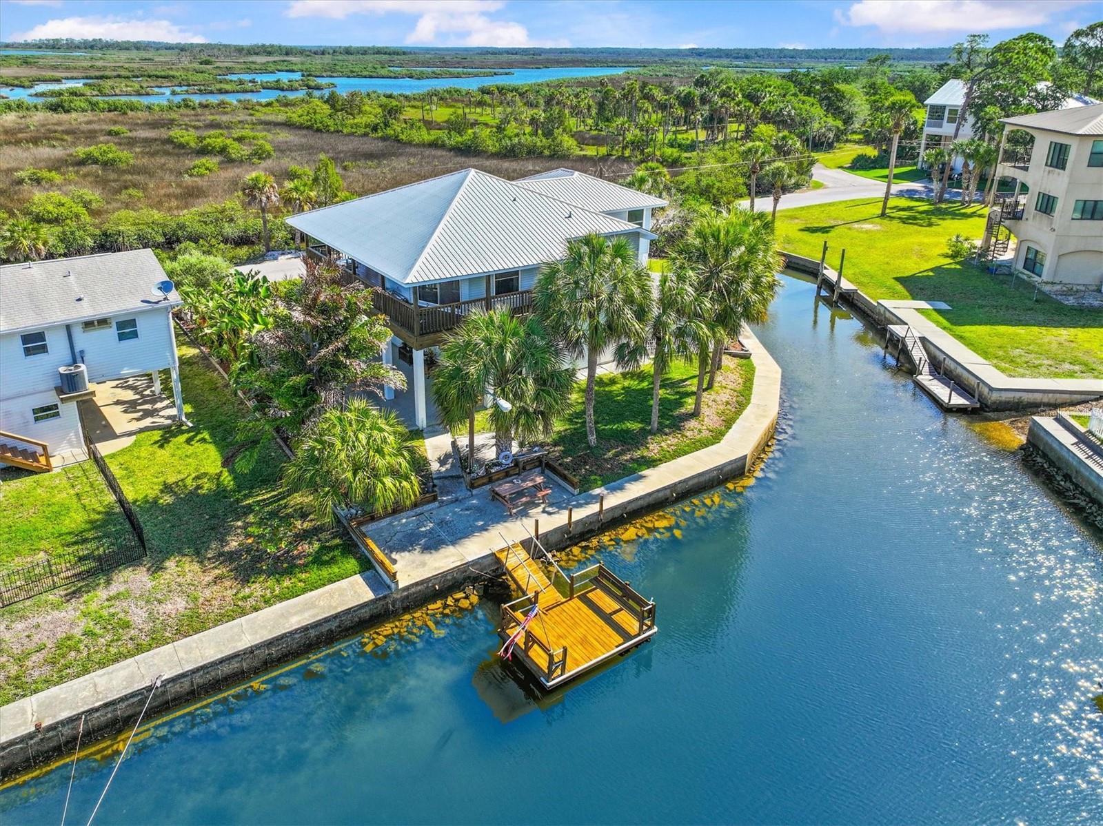 160 ft of Water Frontage