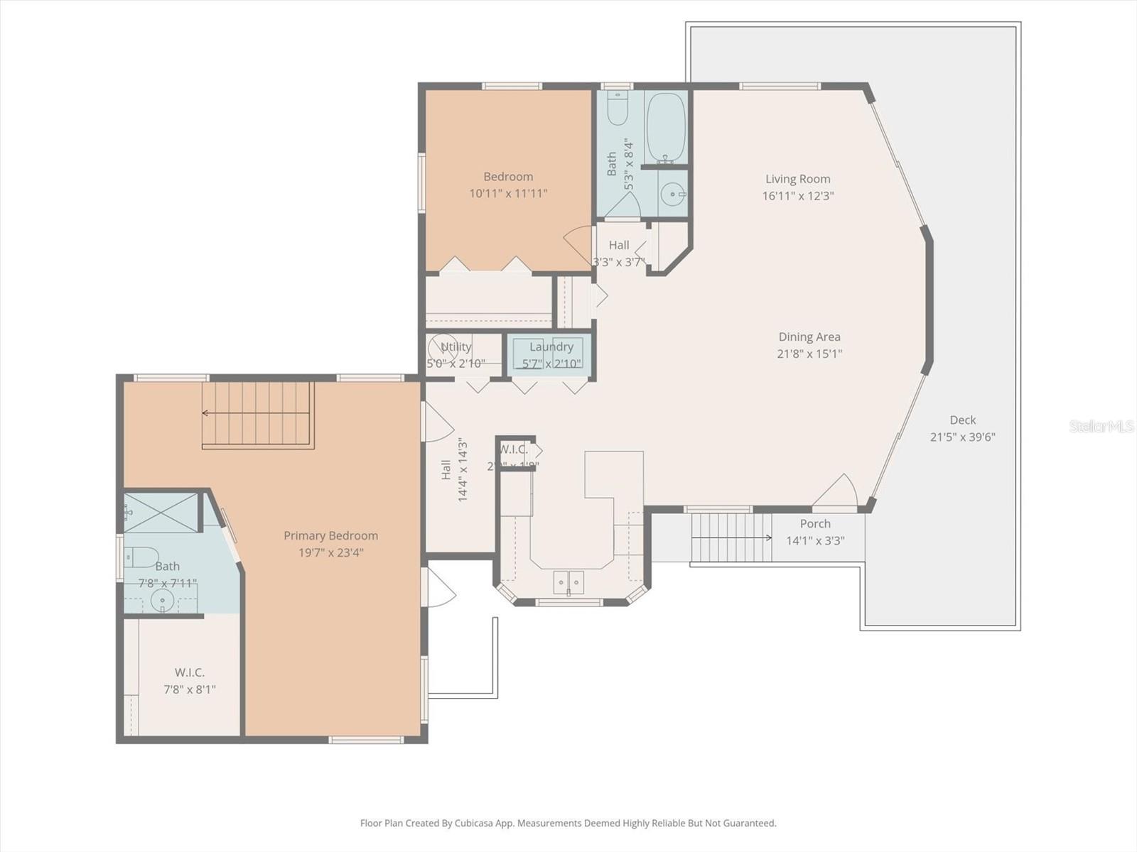 Main Level Floor Plan